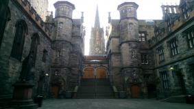 Assembly Halls Courtyard